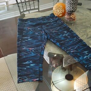 TUFF ATHLETICS YOGA CROP TIGHT